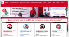 Desktop Screenshot of eskura21.com